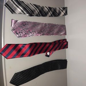 4 Mens Ties